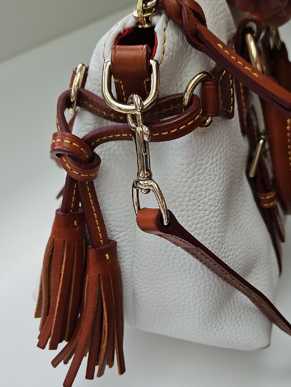 Dooney & Bourke Pebble Grain Bristol Satchel - Picture 9 of 13